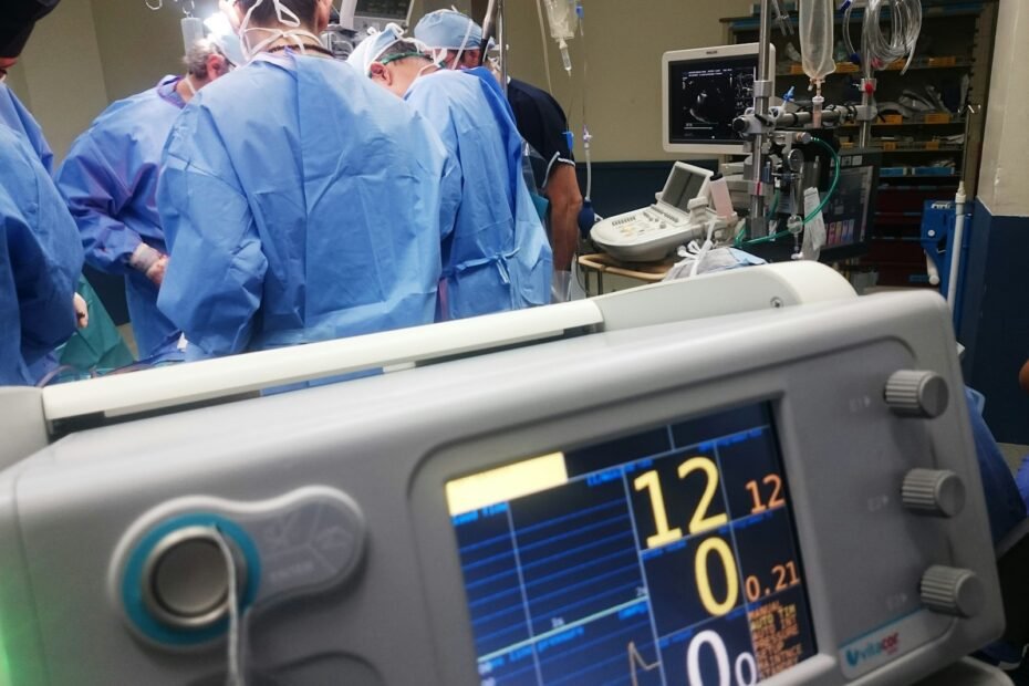 doctors doing surgery inside emergency room